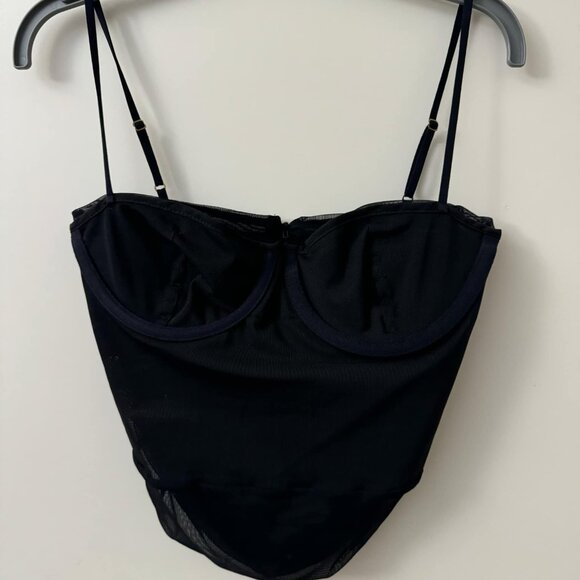 BNWOT: Ten by Babaton Luxor Tank - Rushed Mesh Corset - Picture 10 of 12